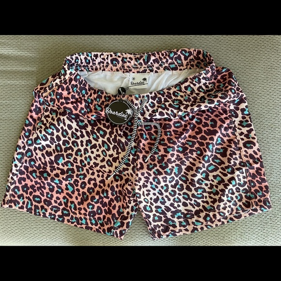 Boardies Men's Swim Trunks Leopard II Medium - Picture 2 of 3